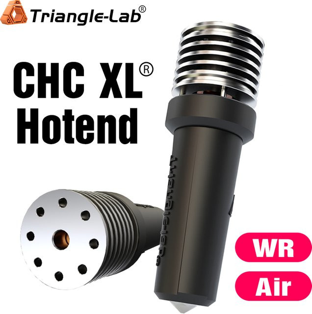 Trianglelab CHC XL Hotend Hochleistungs-Hochdurchfluss-Hotend für FDM-Drucker in Schwarz kompatibel mit Carbon Fiber VORON 3D - Bild 1