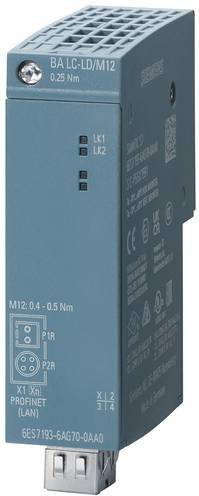 Siemens SPS-Busadapter 6ES7193-6AG70-0AA0 mit Ethernet/LAN in Grau - Bild 1