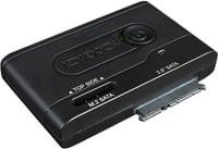 ICY DOCK EZ-Adapter MB031U-1SMB Speicher-Controller für M.2 und 2.5 Zoll SATA auf USB-C 3.2 Gen 1 in Schwarz - Bild 1
