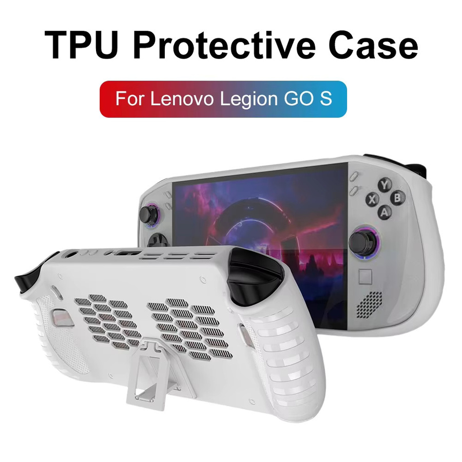 Transparente TPU-Schutzhülle für Lenovo Legion Go S, ergonomische und stoßfeste Handheld-Spielekonsolenhülle - Bild 2