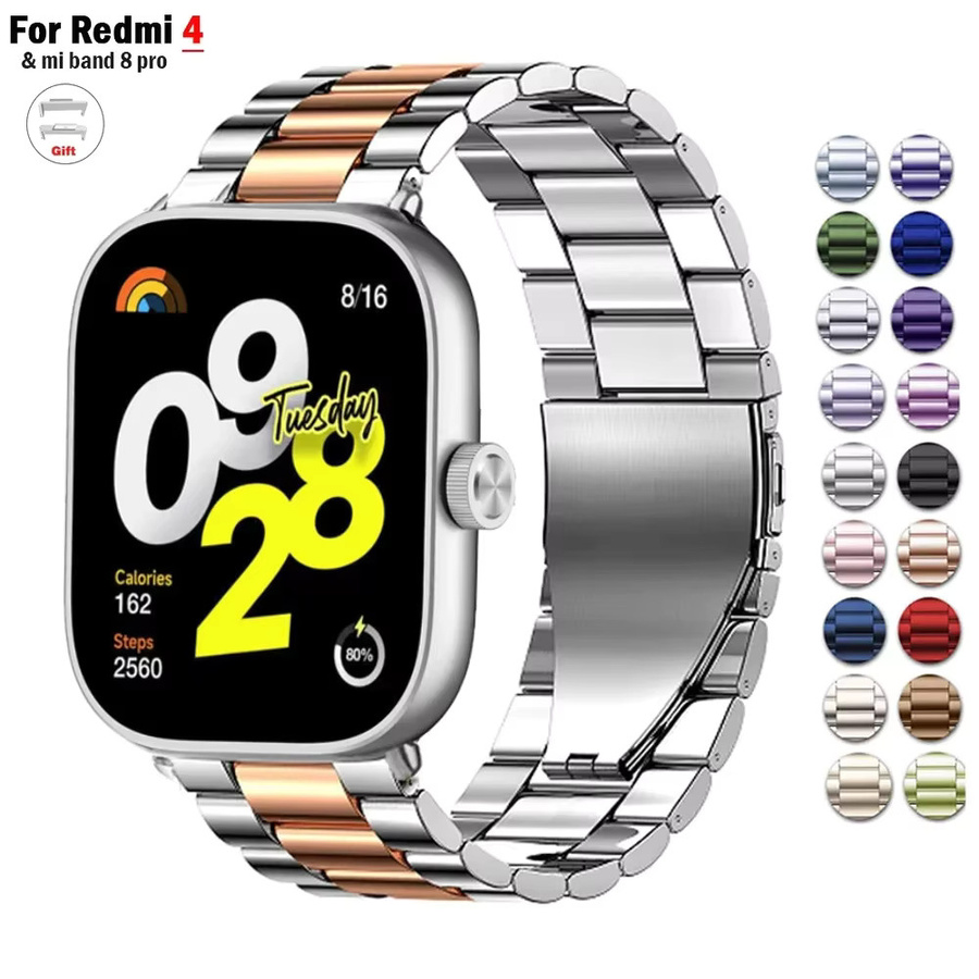 Uhrenarmband Edelstahl, Silber, Herren - Bild 2