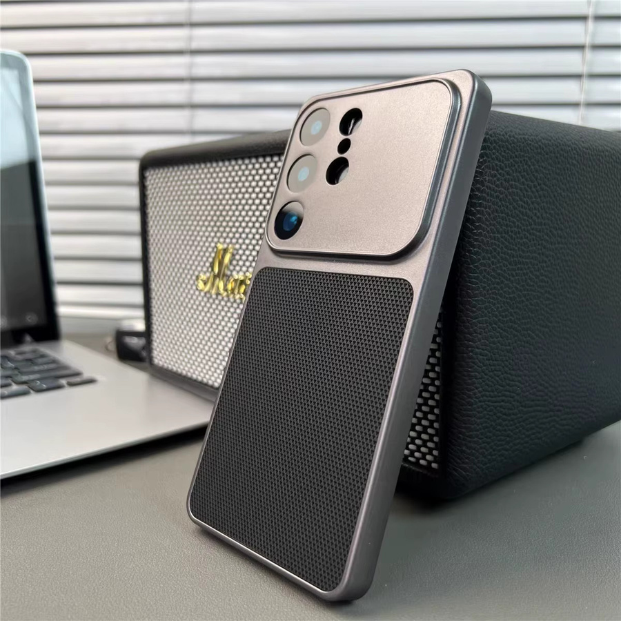 Matte Anti-Rutsch-Schutzhülle für Samsung Galaxy S26 Ultra S25 S24 S23 S22 Ultra Plus S24 FE in Schwarz - Bild 3