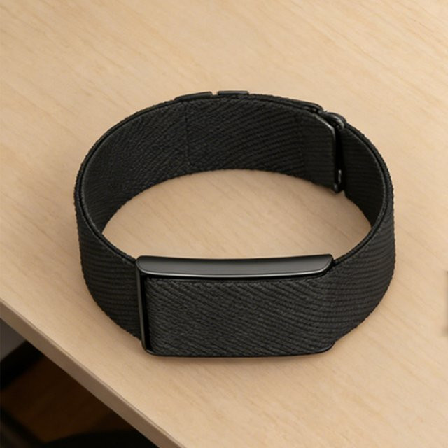 Uhrenarmband Amazfit Helio, Nylon, Schwarz - Bild 1