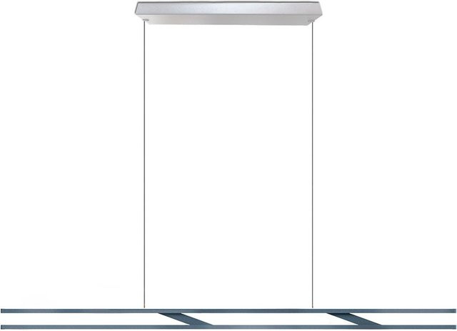 Oligo Linto HA LED-Pendelleuchte mit Basalt-Baldachin in Weiß matt, dimmbar und höhenverstellbar, warmweißes Licht (2700K) - Bild 1