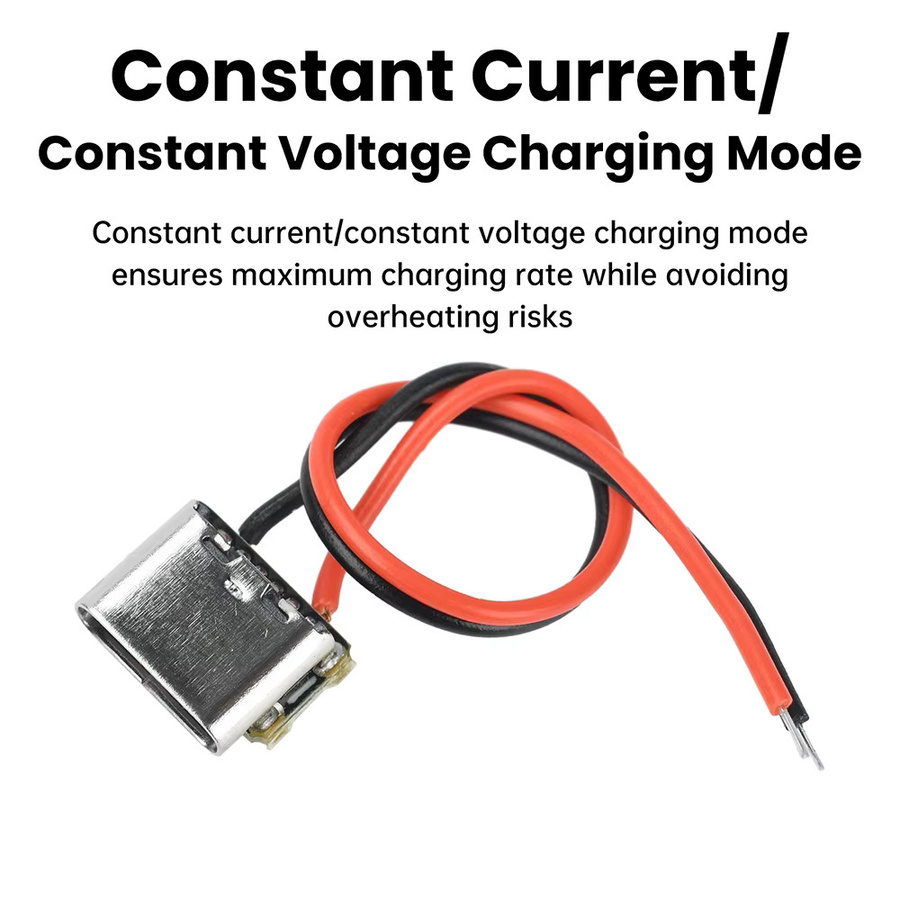 Ziqqucu Mini Li-Ion Akku-Ladestation für 1-5 Stück 3,7V 4,2V 18650 Akkus mit Typ-C-Eingang und Schutzfunktion - Bild 1