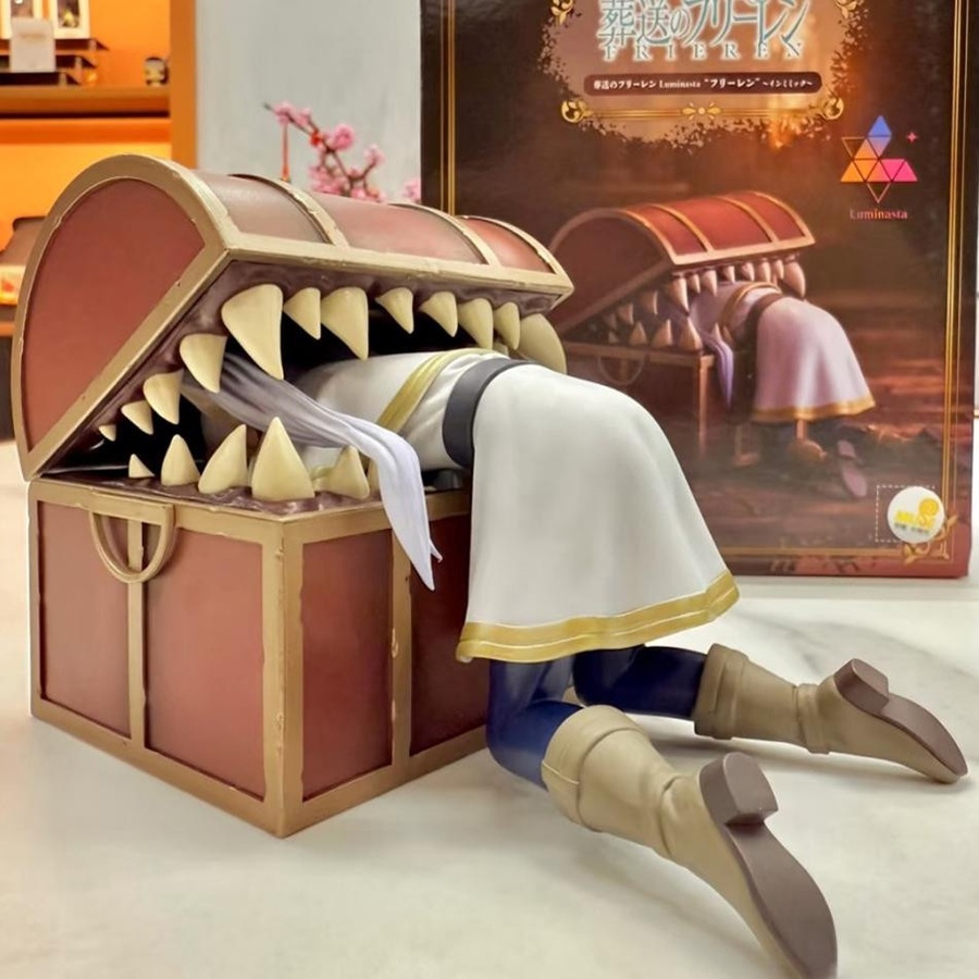 Fashnics Frieren Anime-Figur Leuchte Modell Puppe Spielzeug 14+y - Bild 1