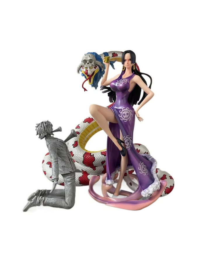 Bandai One Piece Boa Hancock und Versteinigt Sanji Snake Princess, Actionfiguren, Set / Bundle - Bild 2