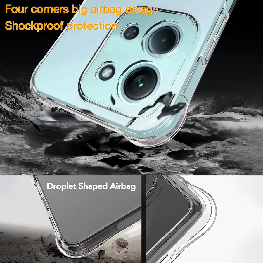 Xiaomi Poco C85 4G Schutzhülle aus transparentem TPU in Militärqualität - Bild 2