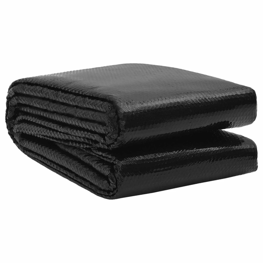 vidaXL Poolabdeckung rund in Schwarz mit Ø 300 cm und 0,4 mm Stärke aus PE - Bild 2