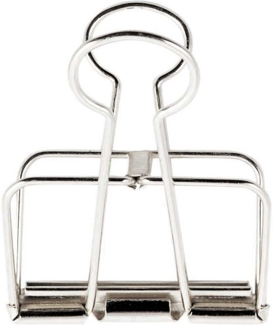 Rico Design Paper Poetry Wire Clips silber 32mm 3 Stück - Bild 1