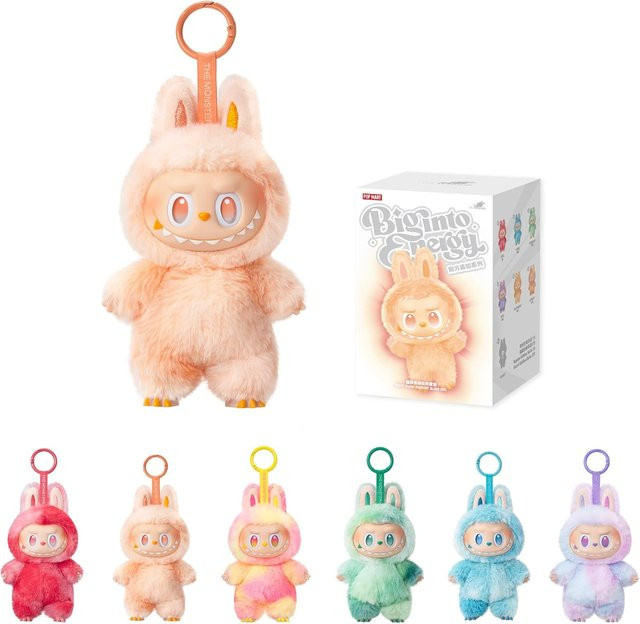 POP MART Labubu The Monsters Big into Energy Series Blind Box Vinyl-Plüsch-Anhänger Multicolor - Bild 1
