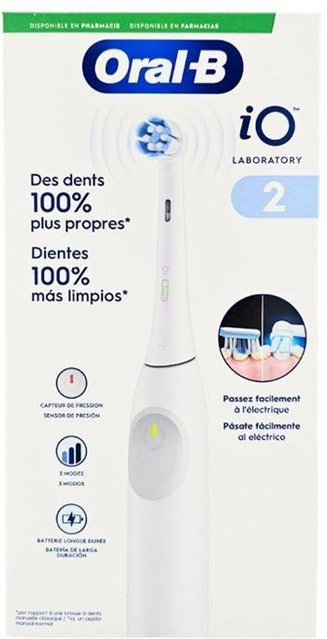 Oral-B iO Laboratory 2 Elektrische Zahnbürste, Weiß - Bild 1