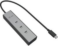 I-tec USB-C Dockingstation C31HUBMETAL8KPDPRO mit 8K DisplayPort in Silber und Grau - Bild 1