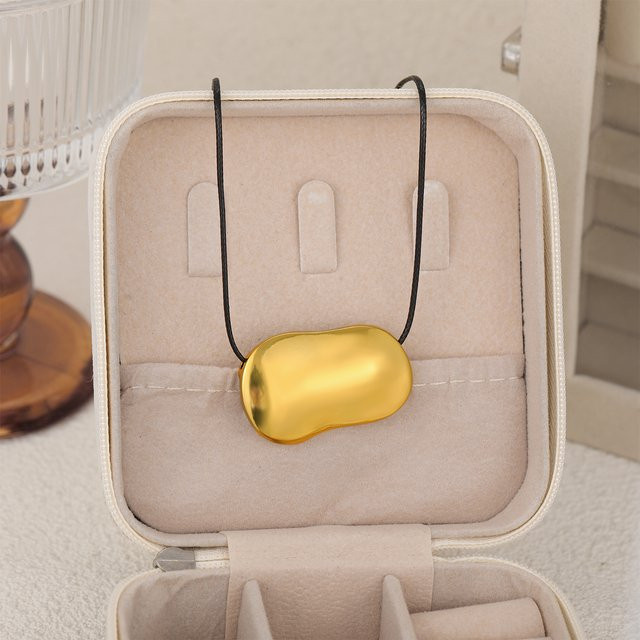 Halskette amofa, Gold, Schwarz, Damen - Bild 1