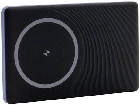 RealPower Powerbank 5.000 mAh mit USB PD, Qi Wireless Charging und MagSafe, USB-C, Blau - Bild 1