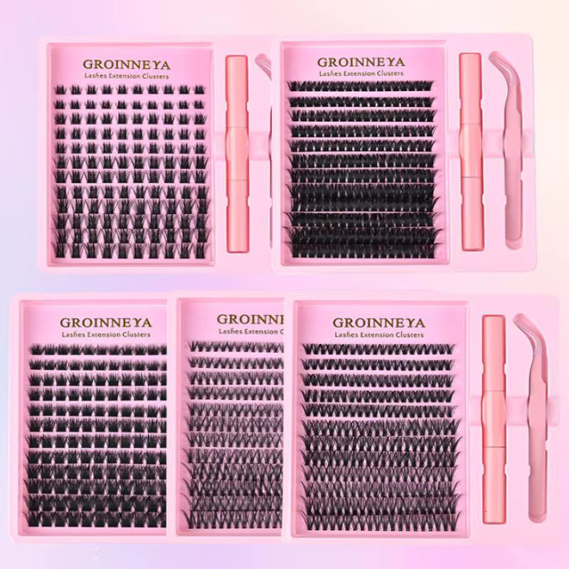 BSIMONE DIY Einzelwimpern-Extensions-Set mit Wimpernpinzette und Klebstoff - Bild 5