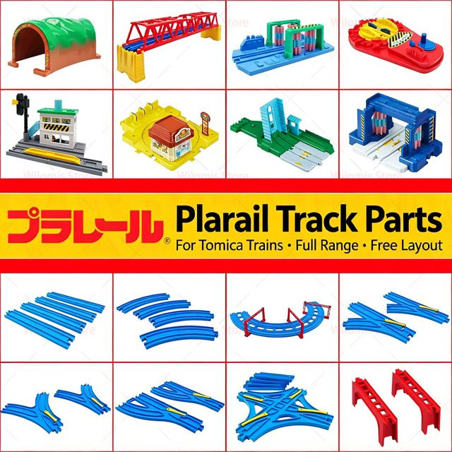 Takara Tomy Plarail Elektrische Eisenbahnstrecke R/J Serie, Zubehör, ab 14 Jahren - Bild 1