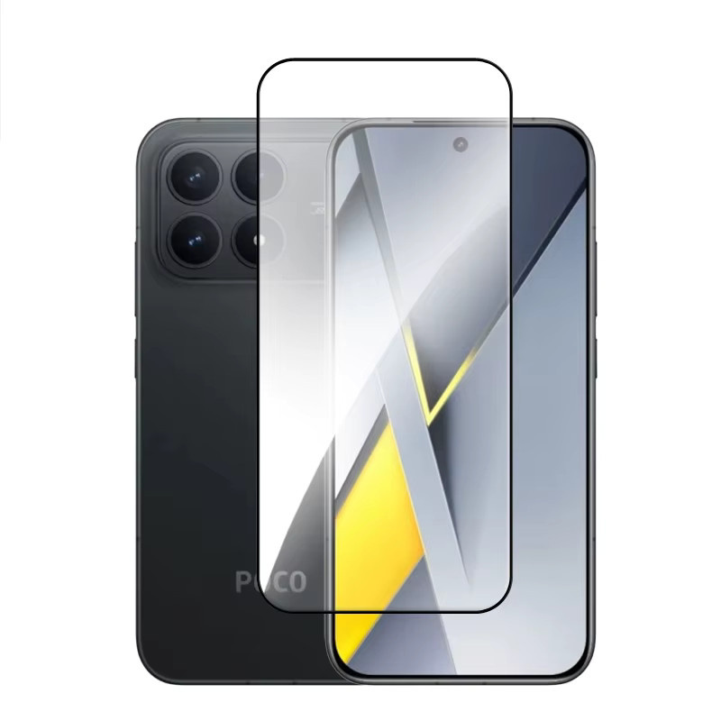 6in1 Schutzset für Xiaomi Poco F8 Pro und Poco F8 Ultra mit gehärtetem Glas Screen Protector und Objektivschutz, transparent - Bild 2