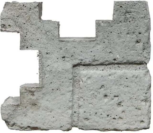 Beckers Betonzaun Eckpfostenkappe Klassik-Stein in Betongrau, B/T/H: 20 x 10 x 20 cm - Bild 1