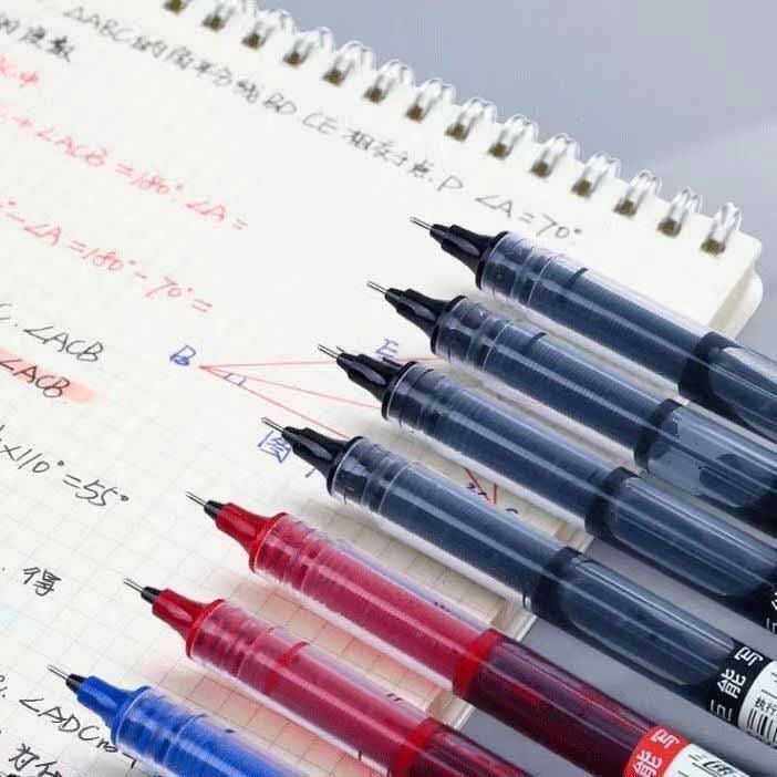 Gelstift mit Nadelspitze und 0,5 mm Schreibstärke in Gelb für Schule und Büro - Bild 7