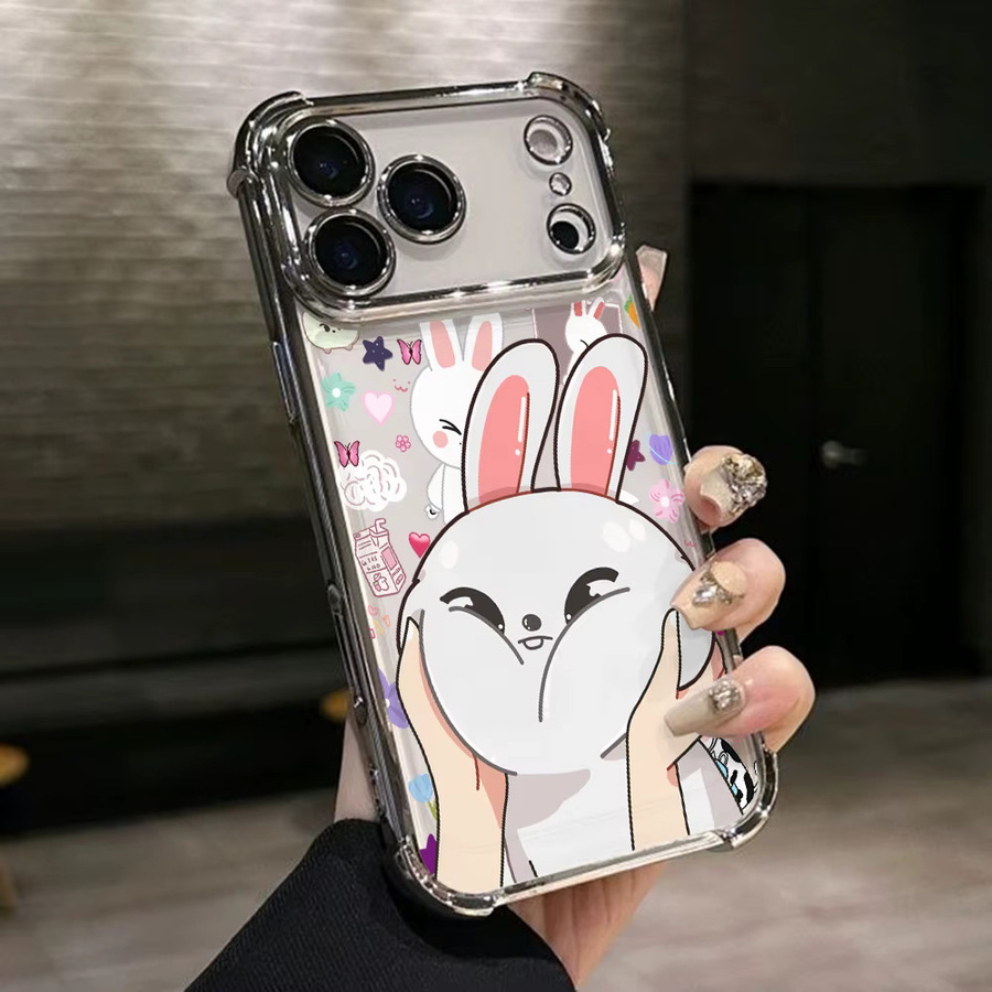 Potdemiel Cartoon K-Kids Strays Handyhülle für iPhone, transparente sturzsichere weiche Schutzhülle - Bild 2