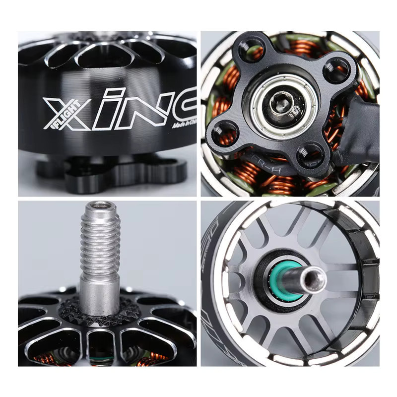 iFlight XING E 2207 Bürstenlose Motoren für FPV Racing Drohnen, 4er-Set, Schwarz - Bild 3