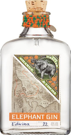 Elephant London Dry Gin Orange Cocoa, Spirituose, 0,5 l