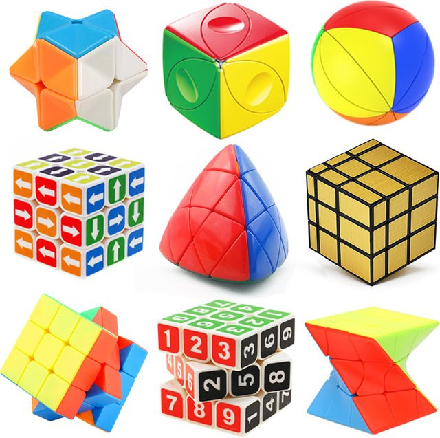Magic Speed Cube 3x3 Zauberwürfel, Bunt / Mehrfarbig - Bild 1