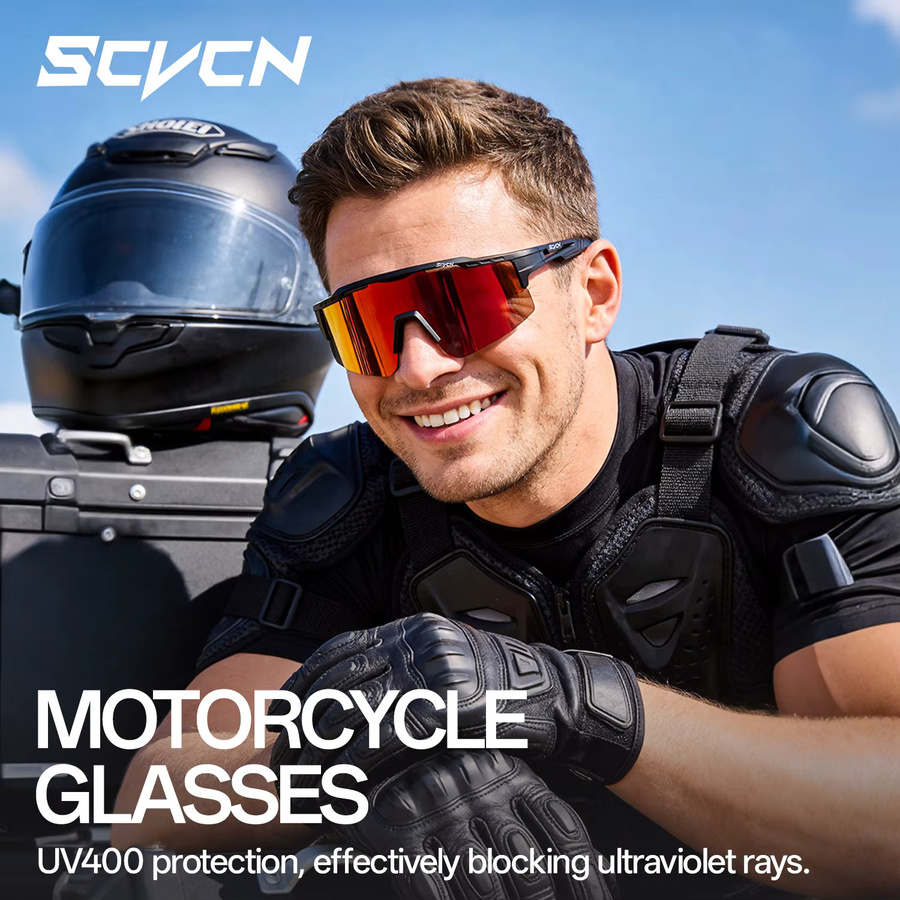 SCVCN Sportsonnenbrille photochrome, Unisex, Kunststoff - Bild 4