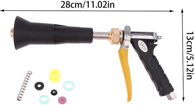 Binchi Outdoor Equipment Manuelle Hochdruck-Zerstäuberspritze für den Garten in Schwarz - Bild 1