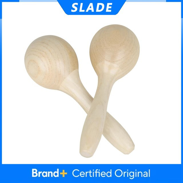 SLADE Orff Maracas Sandhammer, Perkussionsinstrumente, aus Fichtenholz - Bild 1