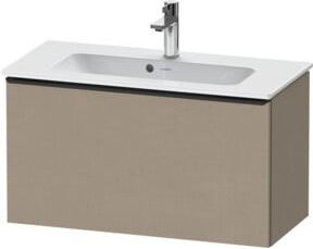 Duravit Waschtischunterschrank D-Neo Compact, schwarz, wandhängend, B: 81 cm, T: 37,2 cm, H: 44 cm - Bild 1
