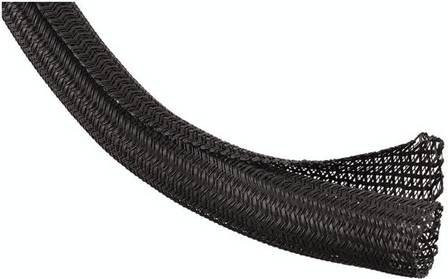 Bachmann Automatic Wrap Kabelbinder, schwarz, Durchmesser: 2,5 cm, Länge: 2 m - Bild 1