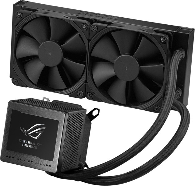 Asus ROG RYUJIN III 240 AIO Flüssigkeitskühlung in Schwarz für AM5 und weitere Sockel mit LCD-Display - Bild 2