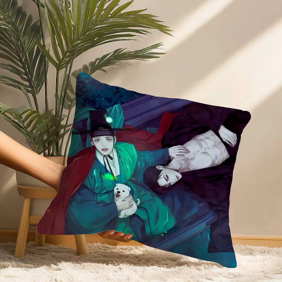 The GhostS N-Nocturne Kissenbezug mit Plüschdruck für dein Sofa und deine Heimdekoration - Bild 3