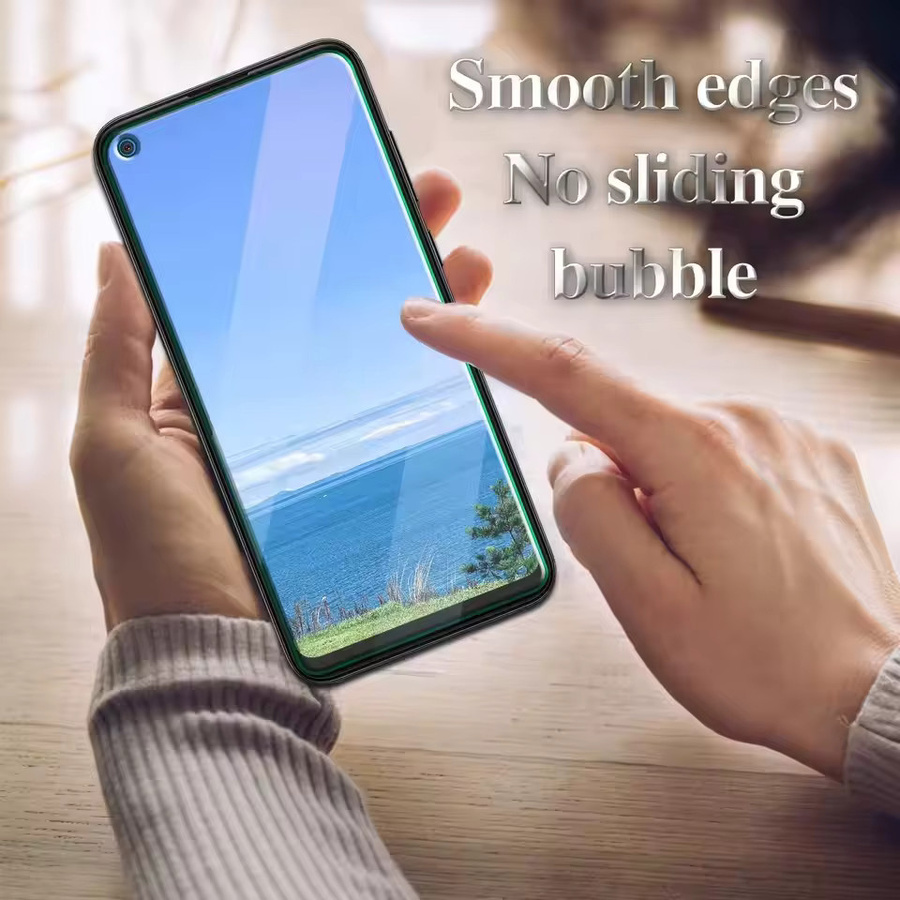 3 Stück Displayschutzfolien aus gehärtetem Glas für Samsung Galaxy A11 und M11, transparent - Bild 4