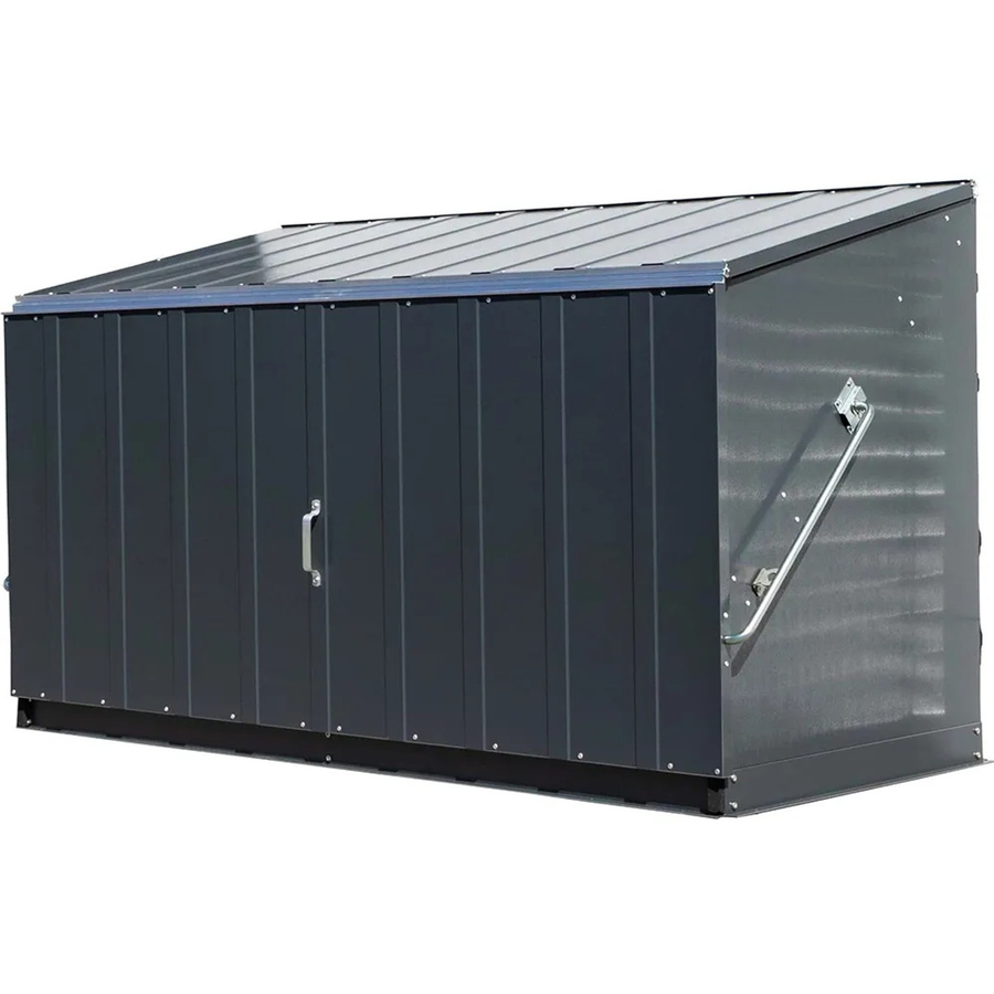 Trimetals Aufbewahrungsbox Storeguard Anthrazit B: 196 cm, T: 89 cm - Bild 2