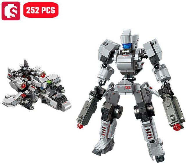 SEMBO Transformierender Mech Roboter Auto Baukasten 6-12 Jahre - Bild 1