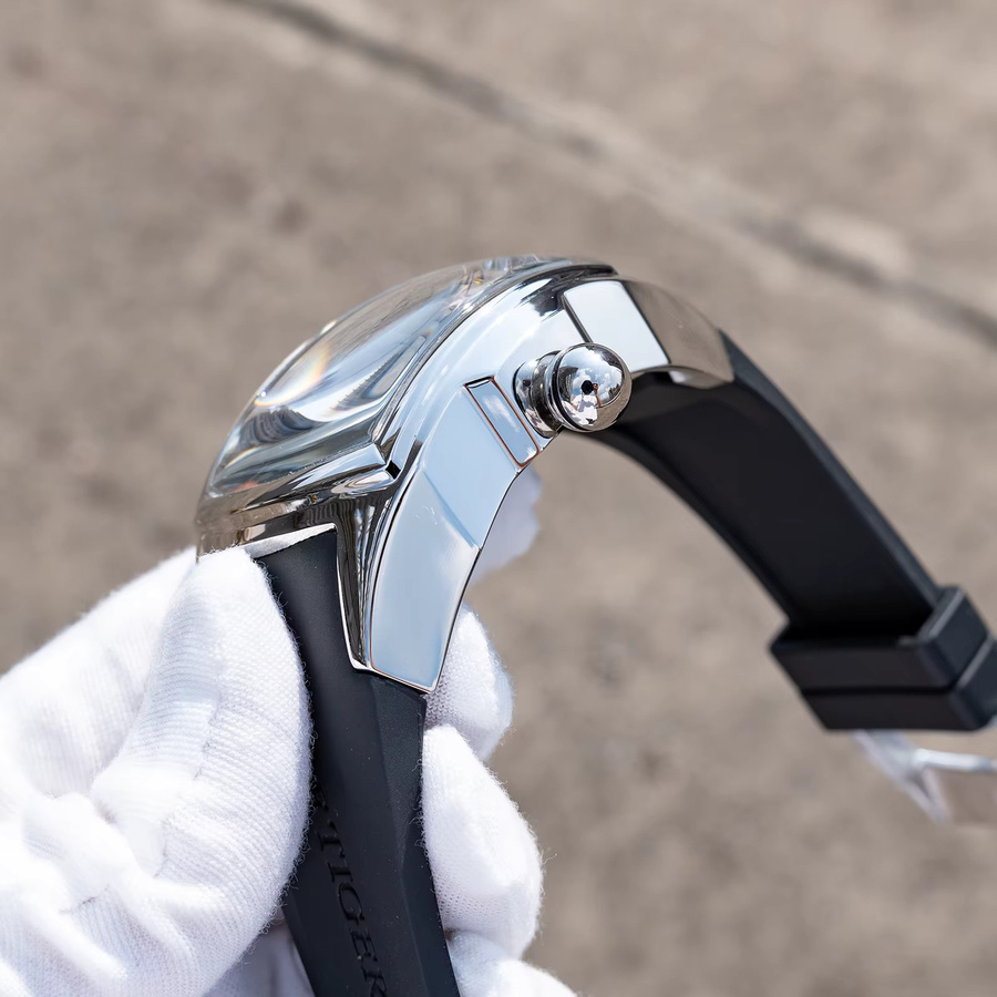 Reef Tiger Automatik-Armbanduhr, 316L Edelstahl, Herren, Silber - Bild 4