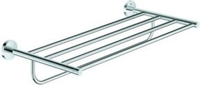 Grohe Essentials Multi-Badetuchhalter aus Metall in Chrom mit verdeckter Befestigung, Breite: 55 cm - Bild 1