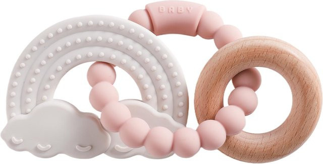 Binchi Outdoor Product Silikon-Beißring Planeten-Design für Babys und Kleinkinder, Mehrfarbig, BPA-frei - Bild 1
