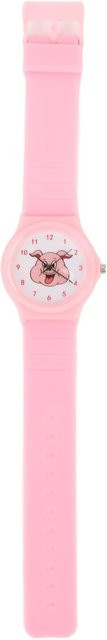 Neoglint Analoguhr Kinder, Quarz, 36 mm, Weiß, Silikon - Bild 1