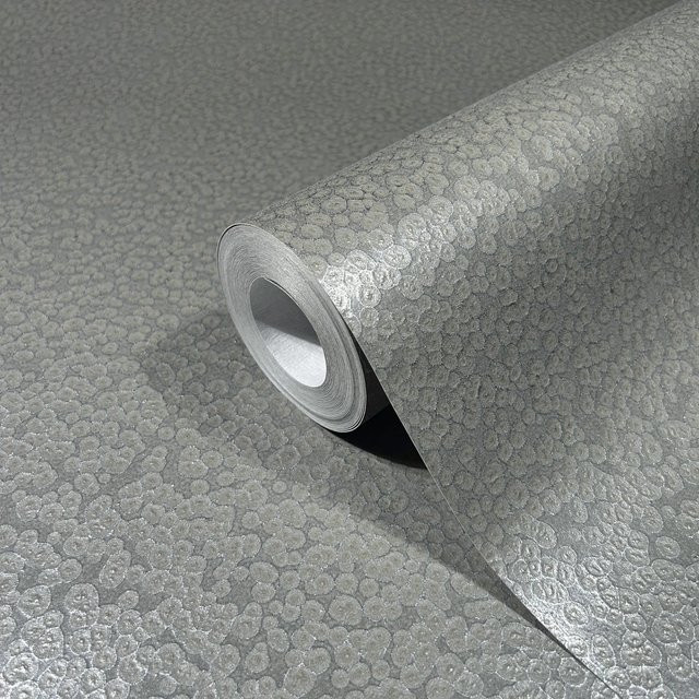 Marburg Vliestapete Gepunktet in Grau mit Glanz und Metalloptik, Breite: 0,7 m, Länge: 10,05 m - Bild 1