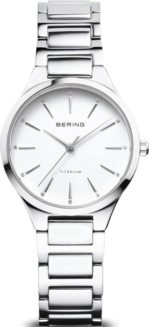 Bering Damenuhr Titanium, Quarz, Edelstahl, 30 mm, 10 ATM - Bild 1