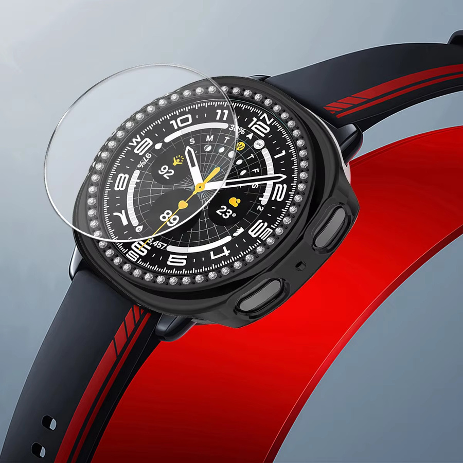 OAKCHARM Schutzhülle für Samsung Galaxy Watch 8, Schwarz, Unisex - Bild 3