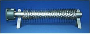 Kraemer&Kraus Rippenrohrheizofen RRH 2000 aus Edelstahl in Silber, 2000W, 230/400V, Länge: 110 cm - Bild 1