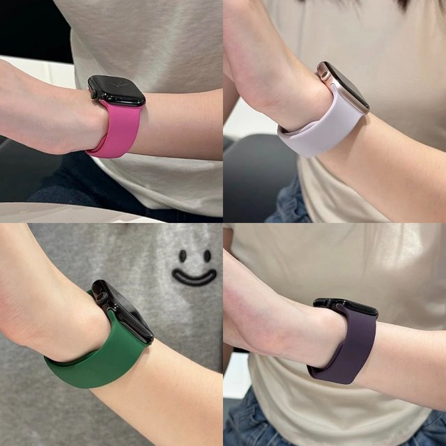Sportarmband Silikon, Unisex, für Apple Watch - Bild 1