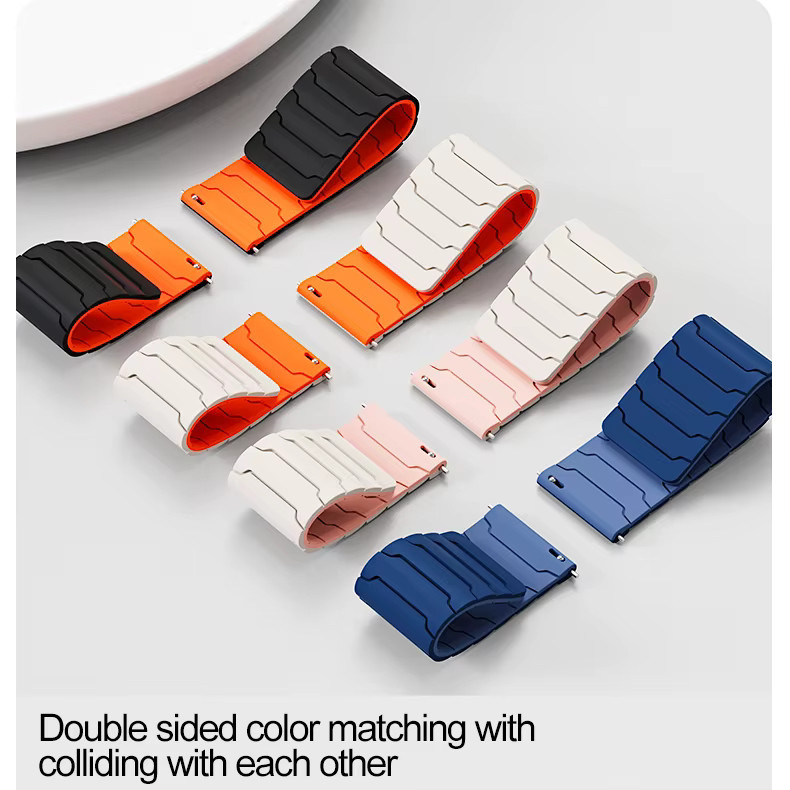 Xiaomi Uhrenarmband Silikon, Magnetisch, 22 mm, Unisex - Bild 4