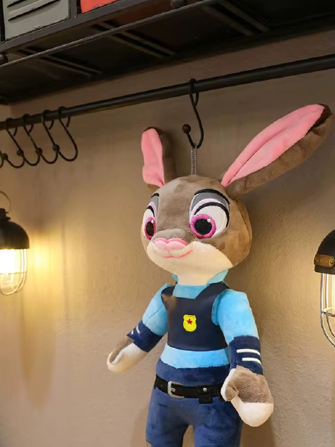 Disney Zootopia Nick Wilde und Judy Hopps Figuren, 40 cm, Set / Bundle - Bild 5