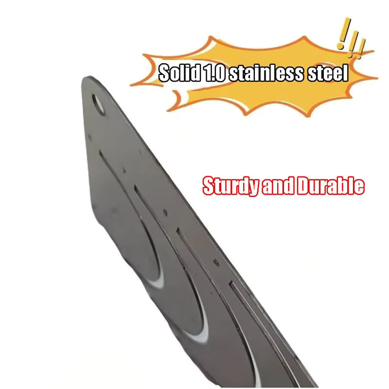 Teaglede Gummi-Isolierrohrschneider mit 45-Grad-Sattelmund aus Edelstahl in Silber - Bild 2
